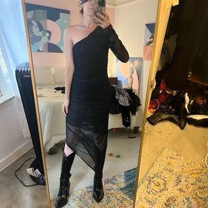 Zara asymmetrical dress s